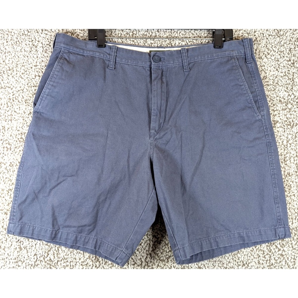 Eddie Bauer Chino Shorts Men's Size‎ 38 Blue Casual Golf Hike Outdoors